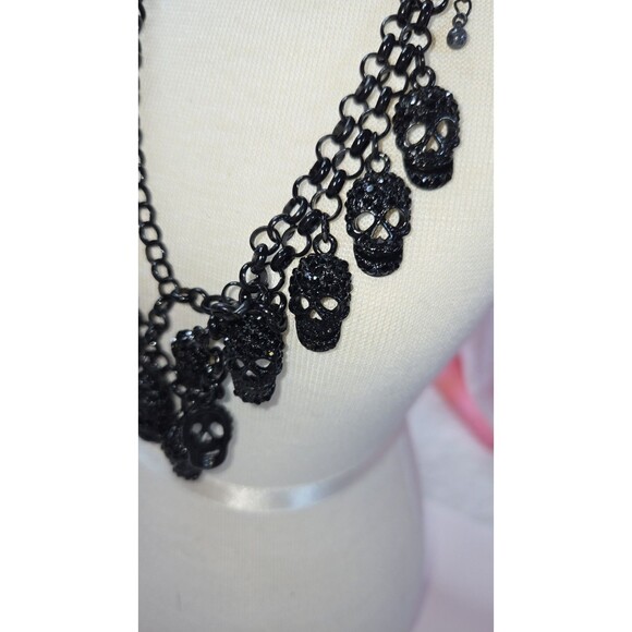 Jewelry Lot Skull Spooky Gothic Skeleton Theme Clean Curated Bundle Free Gift - Picture 6 of 16